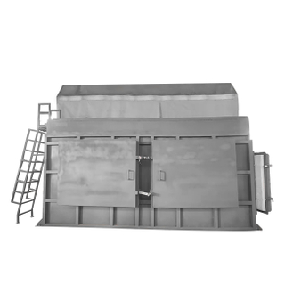 ISO 834-1 Horizontal Fire Resistance Test Furnace for Building Components and Construction Materials