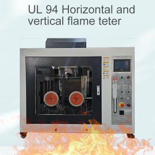 Customized Horizontal And Vertical Flame Tester UL 94 with Foam Vertical Combustion Performance Test